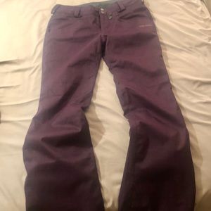 Purple Volcom Snowboard Pants